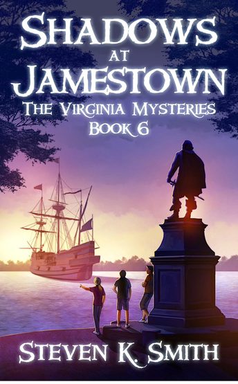 Shadows at Jamestown, The Virginia Mysteries Book 6 — cover